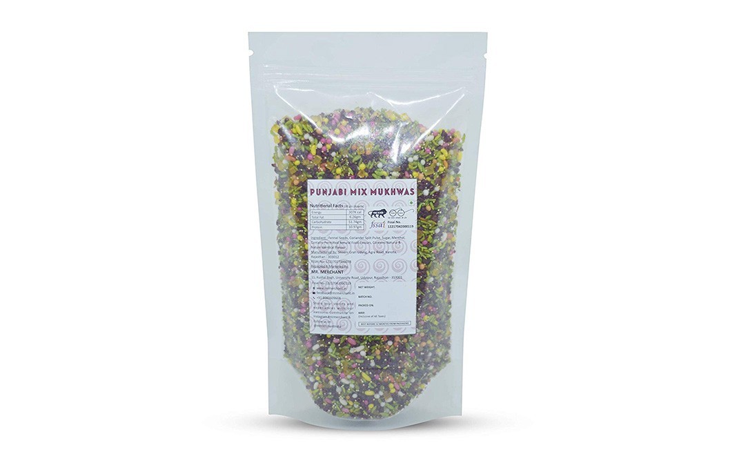 Mr. Merchant Punjabi Mix Mukhwas    Pack  400 grams